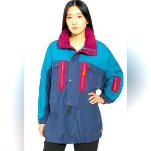 MARKER Vtg 80s Retro 90's Ski Jacket Coat Womens Size XL Ski Snowboard